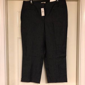 LOFT Curvy Crop Pant